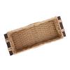 Toilet Paper Storage Basket Handwoven Paper Rope Decorative Storage Bin 35x15x10cm for Bathroom Livingroom Shelves Countertop