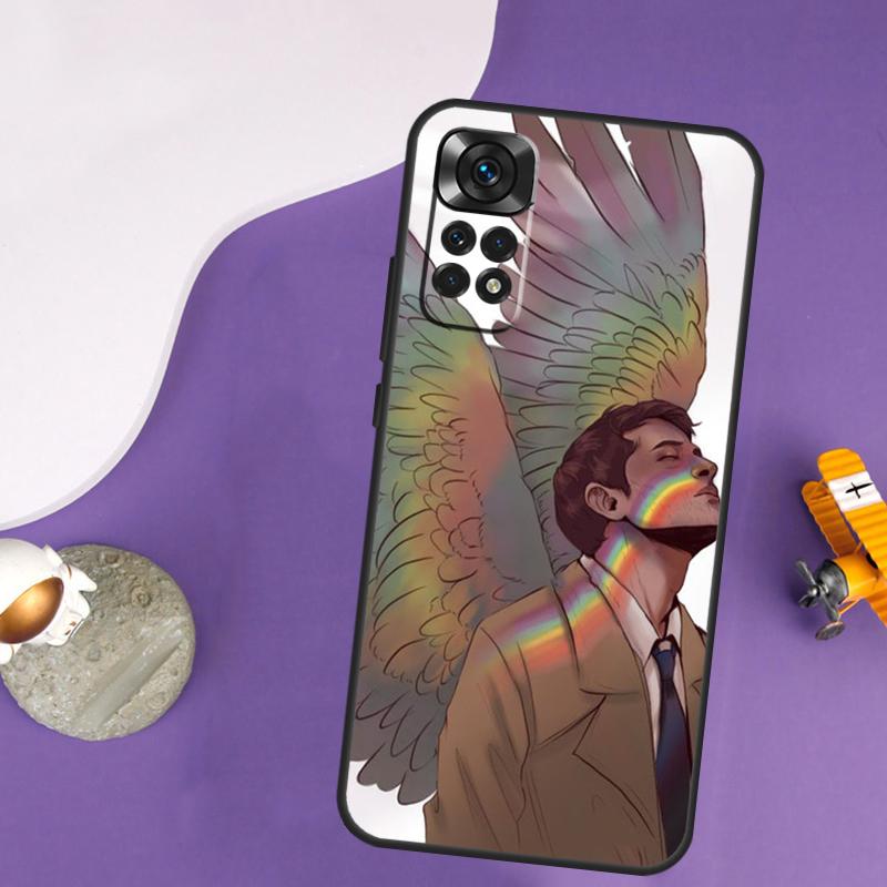 

Supernatural Aesthetic Castiel Case For Xiaomi Redmi Note 13 Pro 14 12 9 10 11 Pro 10S 11S 12S Redmi 10C 13C 14C 12C Cover Redmi 12 4G