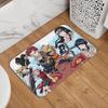 Anime N-Narutoes Doormat Non-Slip Bath Kitchen Welcome Mat Toilet Door Floor Entrance Carpet Rug Footpad