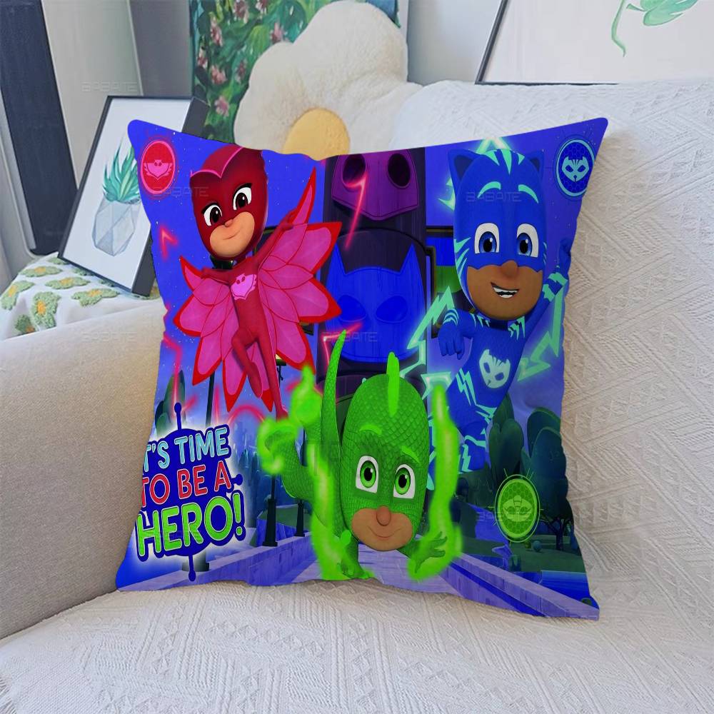 PJ Cartoon M-Masks Pillow Cover Sofa Cushion Cover Home Room Decoration Children Gift
