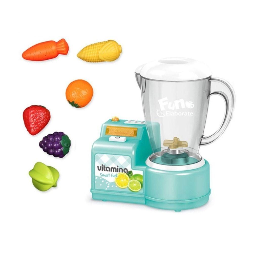 with Accessory Kids Blender Toy Light and Sounds Pretend Playset Mixer  Kitchen Appliances