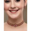 Latest Stylish Design Fancy Traditional Necklace Jewellery Set for Women