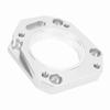 Dual Throttle Body Adapter Anodized Strong Sealing RBC RRC Manifold Flange Replacement For Acura K20 K24 Engine