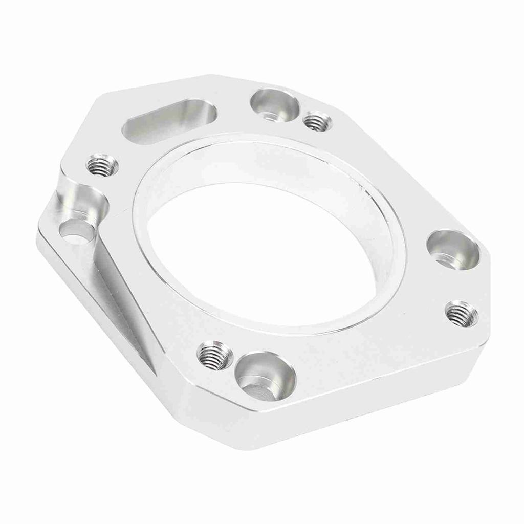 Dual Throttle Body Adapter Anodized Strong Sealing RBC RRC Manifold Flange Replacement For Acura K20 K24 Engine