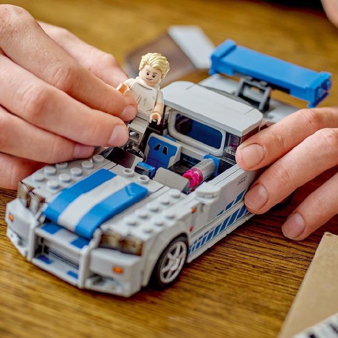 LEGO Speed Fast 2 Furious Nissan Skyline GT-R R34 Building Blocks 319pcs 76917