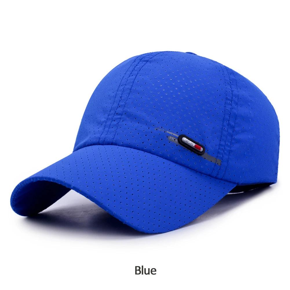 Luxury Brand Sports Running Sweat Baseball Cap Male Fashion Canada Golf Caps Quick Dry For Men Women Solid Snapback Bone Hats
