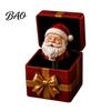 Humorous Holiday Stocking Stuffer Christmas Magic Pop-Up Gift Box, Cute Reindeer Santa Claus Gingerbread Prank Table Decor Reusable Spring-Loaded