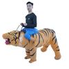 Aufblasbare Tigerkostüme: Skurrile Party-Kleidung für Halloween, Bühnenauftritte und festliche Veranstaltungen.