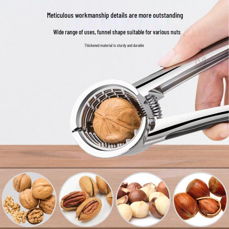Enhanced Walnut Cracker and Sheller Kitchen Tool
