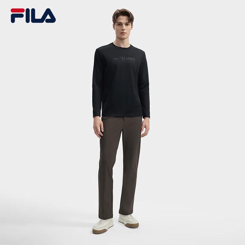 Мужские зимние прямые тканые брюки FILA M