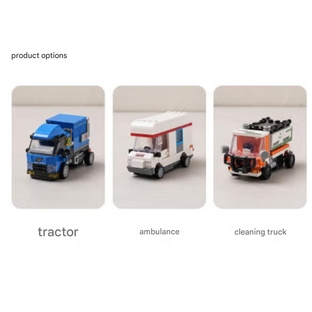 Pullback Car Assembly Model Kit ( 8 Year+ )