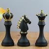 Chess Pieces Statue Sculpture Ornament Collectible Figurine Furnishing Home Contemporary Office