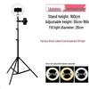 Floor Stand Multifunctional Tripod with Beauty Light for Live Streaming and Mobile Phone Holder.