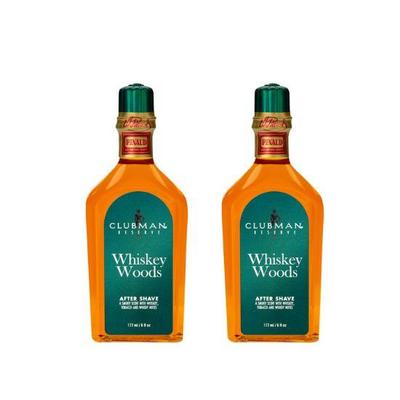 Clubman Reserve Whiskey Woods After Shave 177ml × 2 Packungen