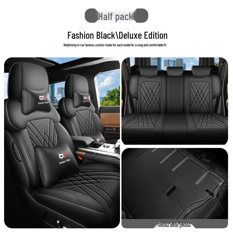 Jetour Shanhai T2 Full Leather Car Seat Cushion - Universal, All-Season Model
