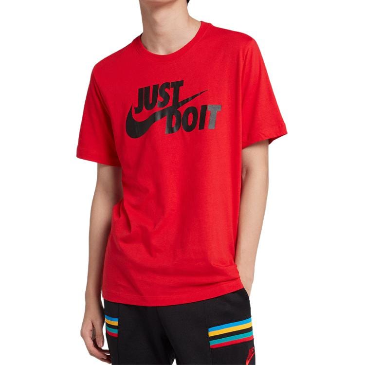 Nike T Shirt Men's University Red AR5007-657