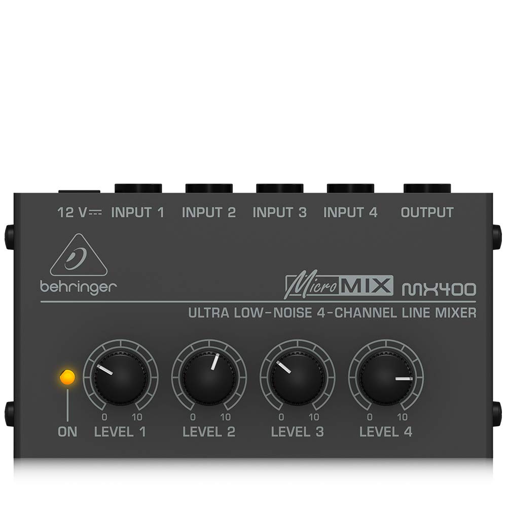 

Компактный микшер Behringer 4-канальный микшер MX400