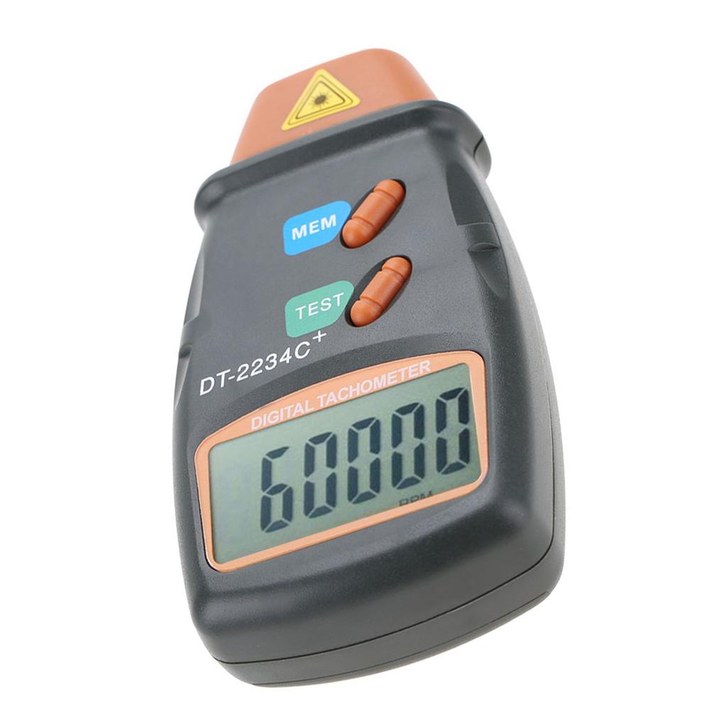 DT‑2234C+ NOn Contact Digital LCD Laser Po Tachometer Mini RPM Tester Meter