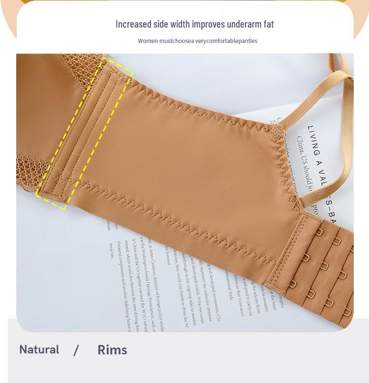 2022 Spring Wire-Free Push-Up Lingerie Set for Women with Side Support