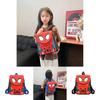 Cartoon Spider Man Pattern Kids Backpack With Breathable Oxford Fabric For Elementary School Students