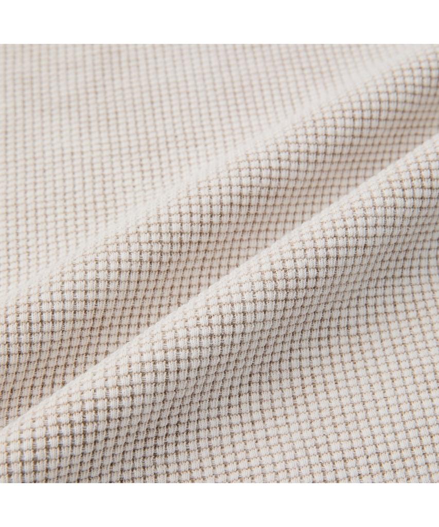Silijeu Dyed Waffle Short Sleeve T-Shirt Satam26522Bex