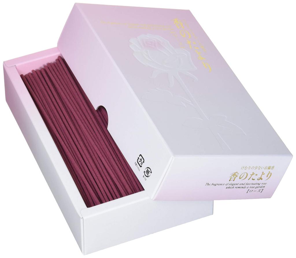 Of the Buddhist Incense Less Smoke [Hasegawa Altar] Incense, Message, Rose,