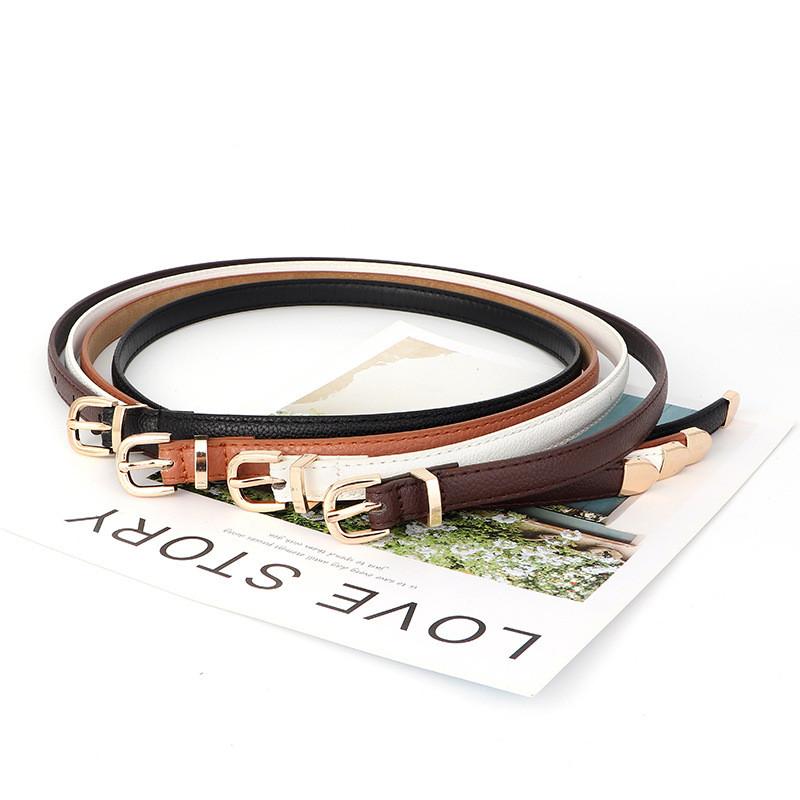 Buckle Versatile Gold Casual Needle Buckle Jeans Belt For Trendy Daily Fashion