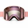 FUJIKAZE Snow Goggles, Photochromic Lens, REVO Photochromic Mirror Lens, XG Series (Non-Heating), Magnetic Attachment, Lightweight (170g), Buckle Stra