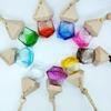 Air Fresher Aromatherapy Refillable Diffuser Rearview Mirror Ornament Car Perfume Pendant