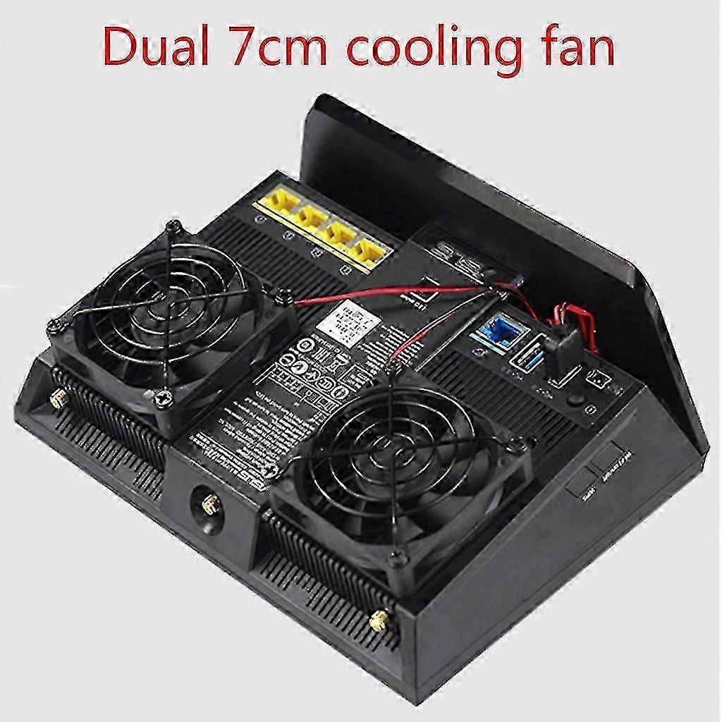 1set Cooling Fan Usb Power Supply Fan Cooler Compatible-for A-sus Rt-ac68u/ac86u/ac87u/r8000/ac5300 Router Radiator
