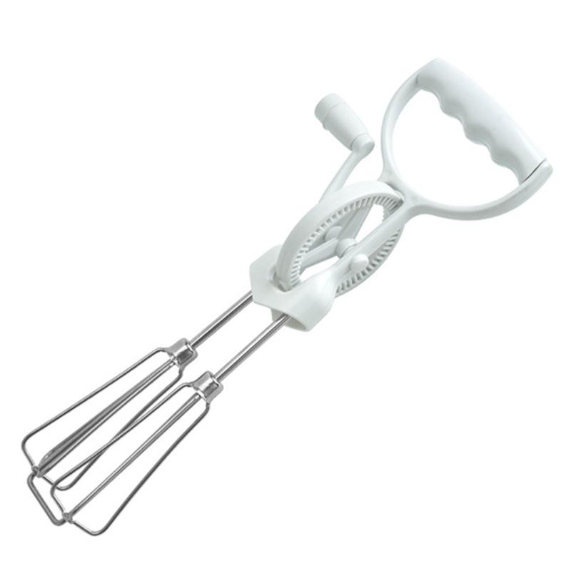 Q1JB Rotating Balloon Wire Whisks Practical and Easy To Use Manual Eggs Beaters