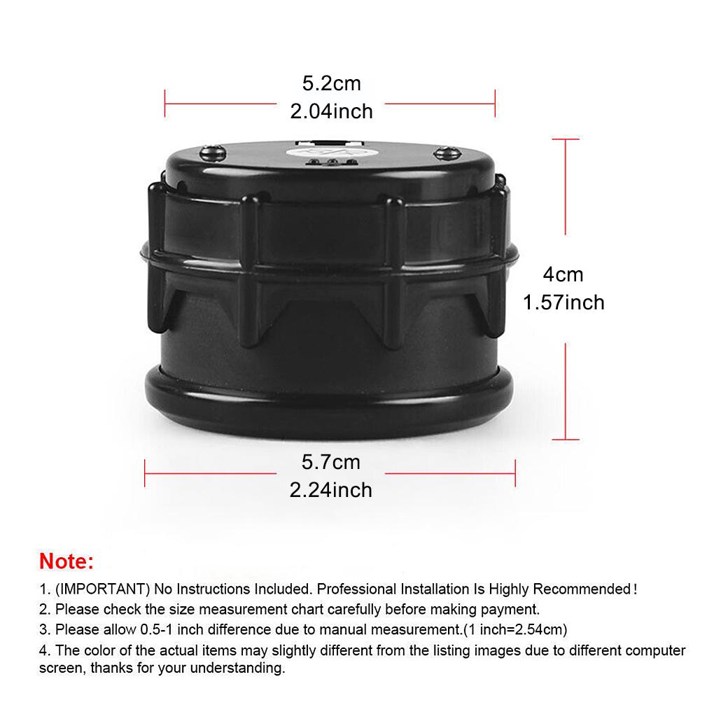 Fuel Gauges Professional 52mm Gauge Meter LED Flashing Automobile Meters Vehicle Accessories Replacements Parts