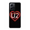 Band U2 Phone Case For Redmi Note 14 15 Pro 5G 13 12 Pro Plus 11 11T 11E 11S 10 Pro 10S 9 9S Cover Cell Clear TPU Capa Compatibl