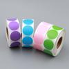 Colorful Self-Adhesive Round Dot Stickers - Writable Small Paper Labels