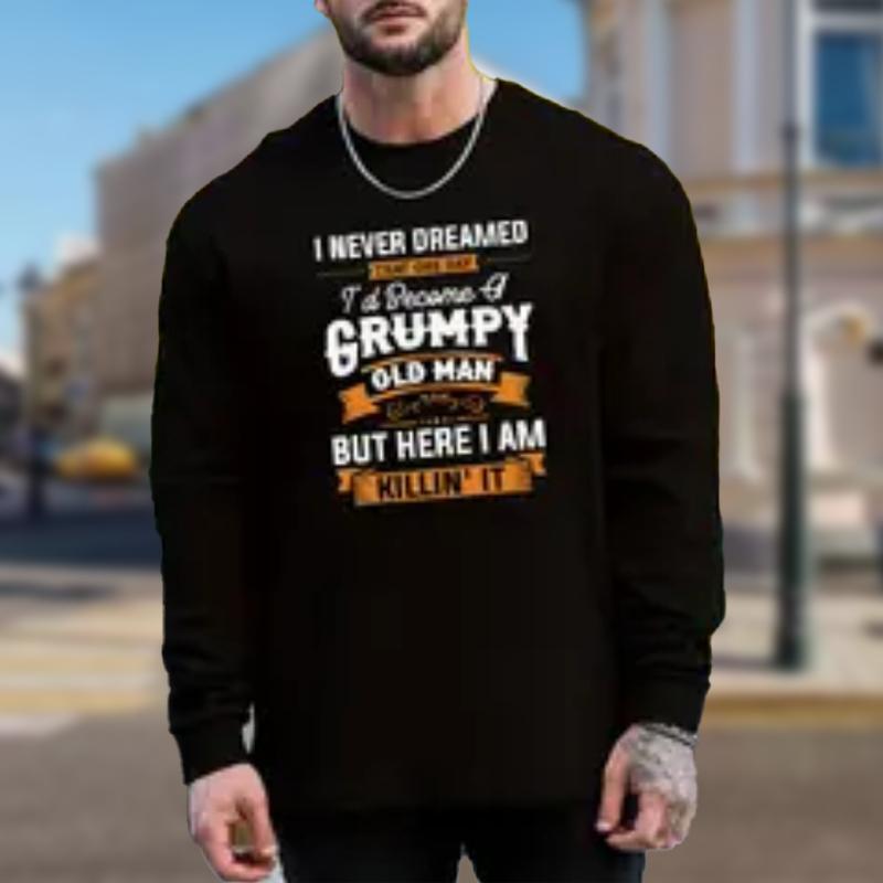 Ribbon Letter Splicing Print Men's Tshirts Long Sleeve Tees Round Neck Casual Pullover Men's Clothing Plus Size