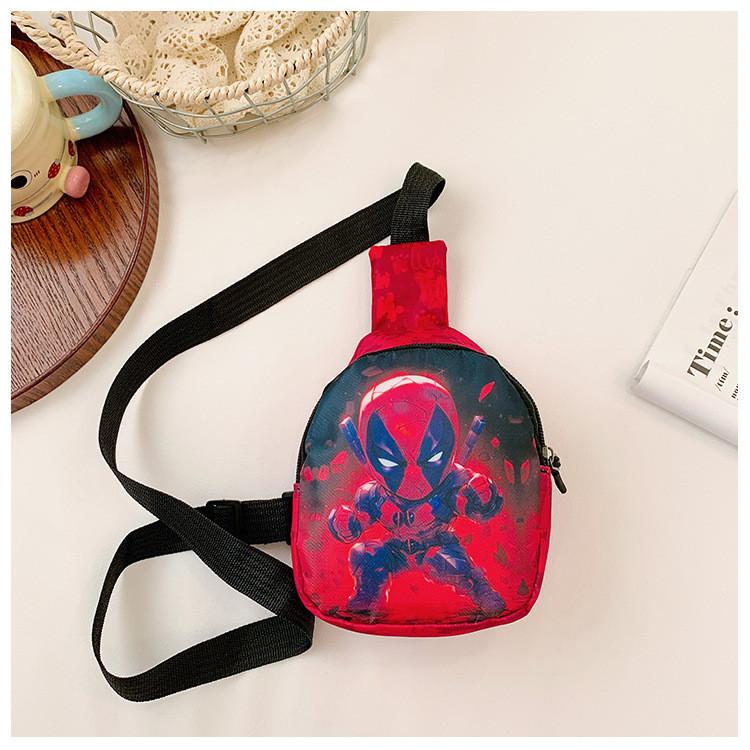 Superhero Printed Cartoon Shoulder Bag Child Outdoor Casual Bag Crossbody
