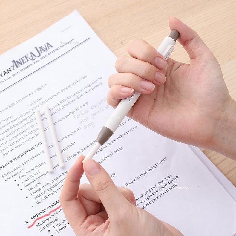 Kreativní tisková guma na tužky Výsuvná automatická tužka Gumové korekční nástroje Školní kancelářské potřeby Studentské psací potřeby