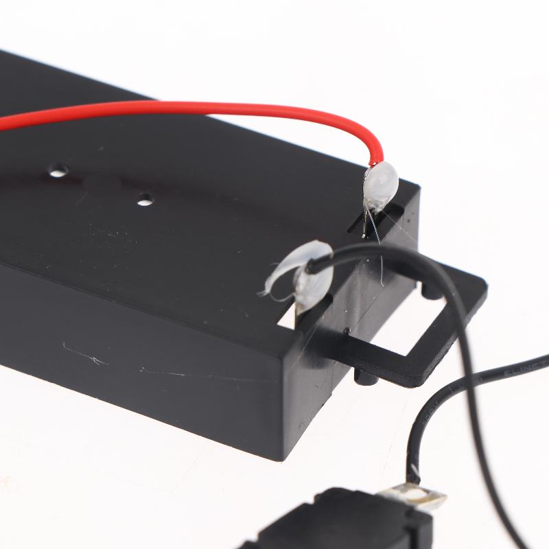 Mini Diy Electronic Motor Circuit Models Kit Black White 130 Motor Kit With 2Xaa Battery Storage Case And Switch 16500 Rpm