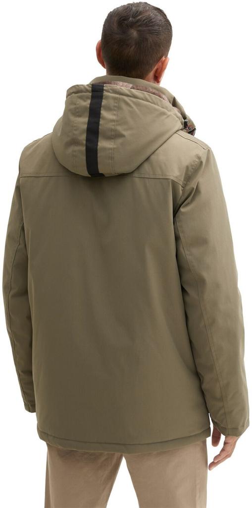 Mid-season Jacket Tom Tailor Jacket With Detachable Hood (1042519) Jungle Soil Green