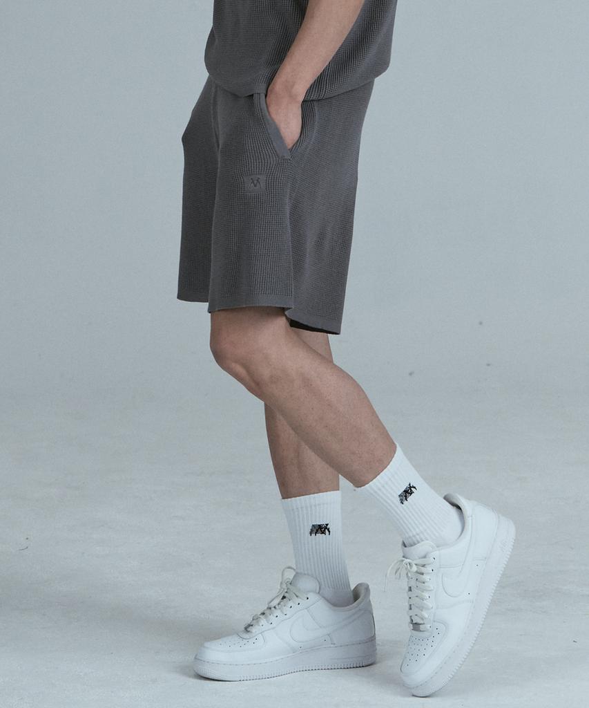 JELEVE Light Knit Regular Fit Shorts