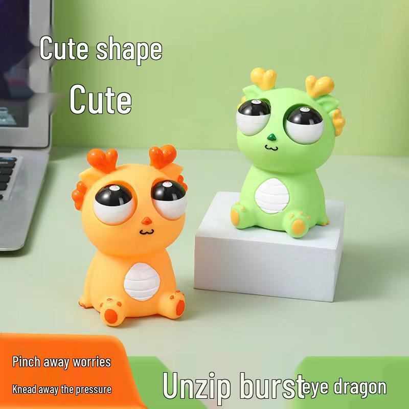 

Popeye Dragon Decompression Toy - Funny Year of the Dragon Squeeze Dinosaur
