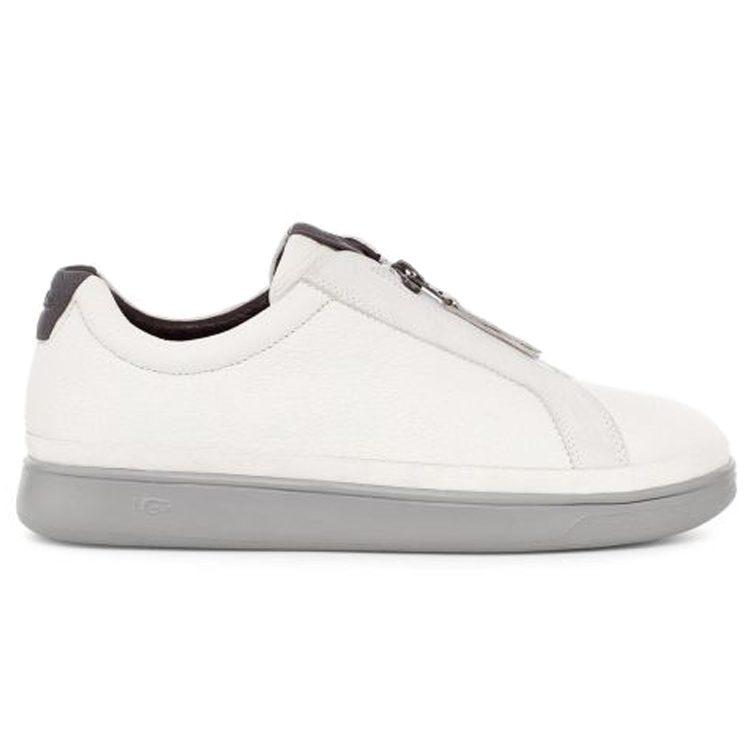 UGG Cali Low top Zip up Sneakers White 1112357-WHT