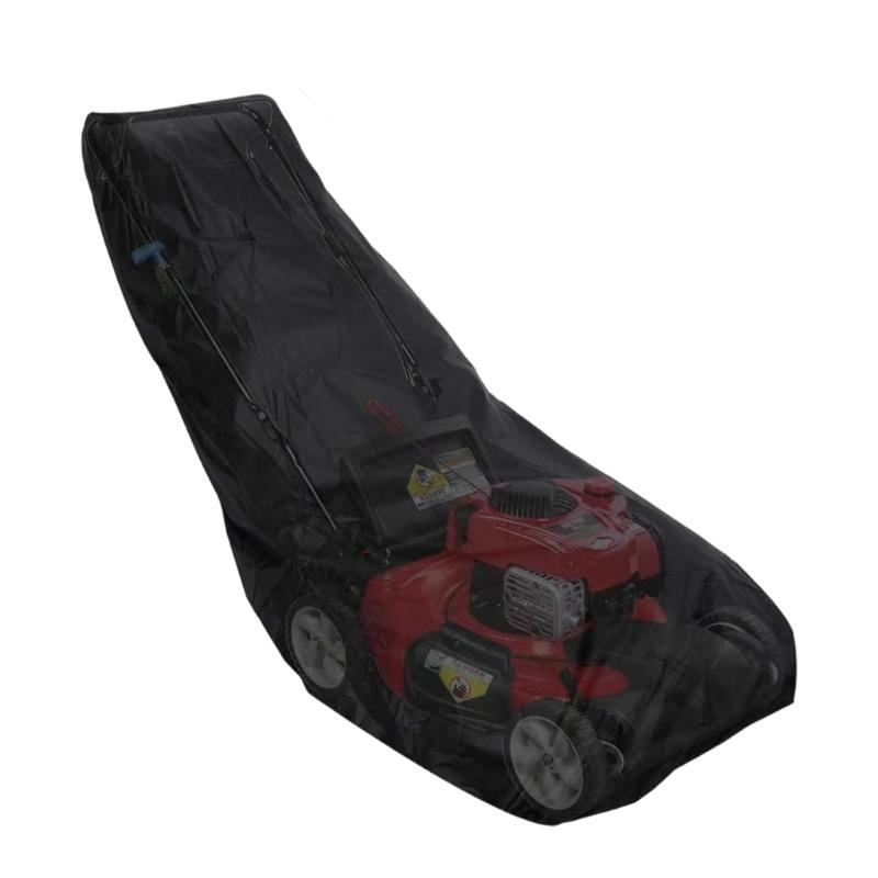 Heavy Duty Waterproof Lawn Mower Cover Constructed From 210D Strong Fabric For Push Mowers And Tractors