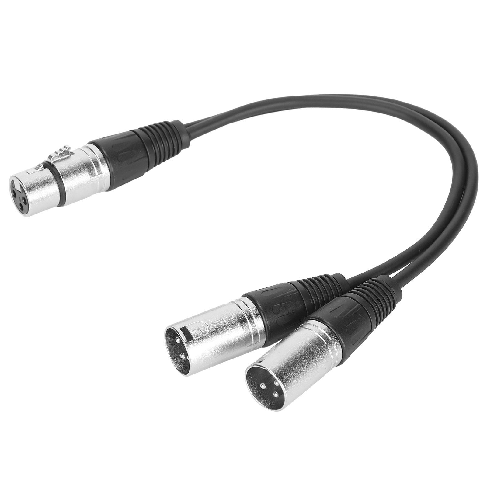 

Кабель JORINDO XLR Female to Dual XLR Male, Y-образный разветвитель или микрофонный кабель