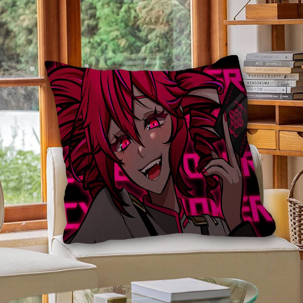 Singer Kasane Teto Cushion Cover Pillow Cover Decor Pillowcase Printed Cushion Case For Couch
