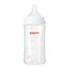 Pigeon Breastfeeding Feeling Baby for Ages 3 Months and Made of Glass That Cools Quickly and Is for Hygiene Bottle, 240ml, Up, Heat-resistant