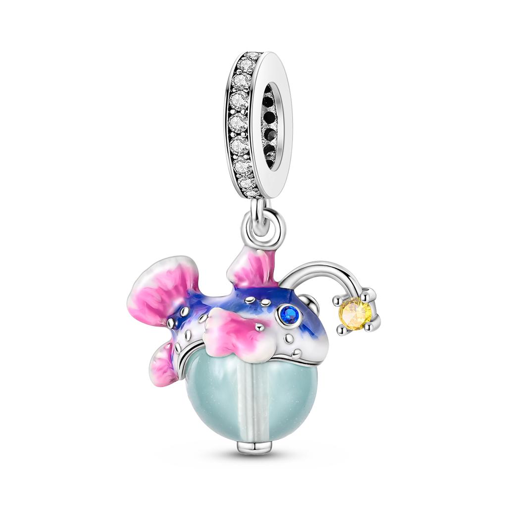 Copper Butterfly Ufo Octopus Balloon Charms Pendants Fit Original Bracelets For Women Jewelry Diy Making