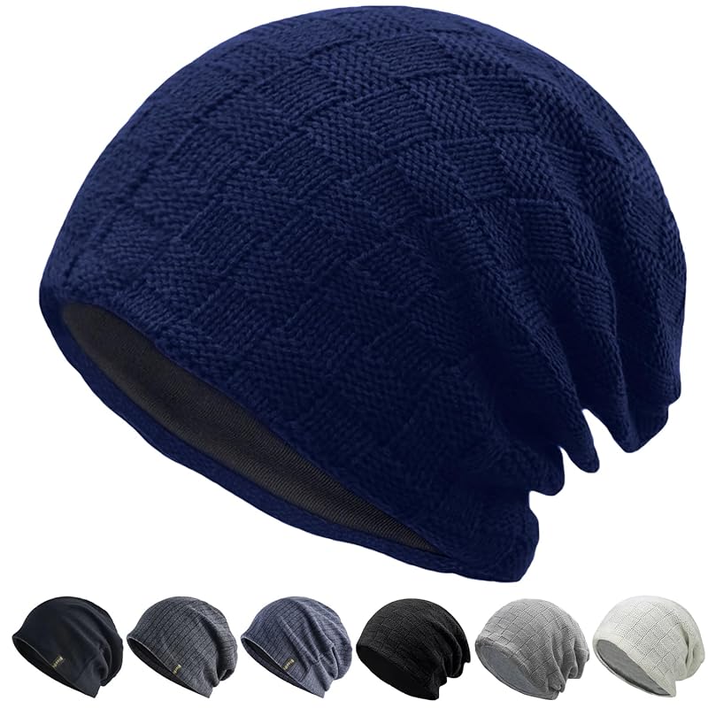 

[Bafup] knit hat men s autumn winter Cold protection, enhanced heat retention, cotton, anti-static, Stress-free and skin-friendly warm hat knit cap