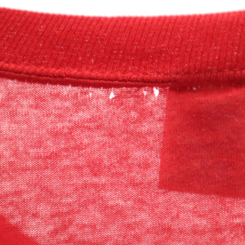 JERZEES 80s Made In USA Vintage Boy Scout Short Sleeve T-shirt XL Red Men's Used