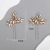 3pcs Handmade Rhinestone Hairpin Sparkling Women Tiara Stylish Bride Hair Accessories  Girl